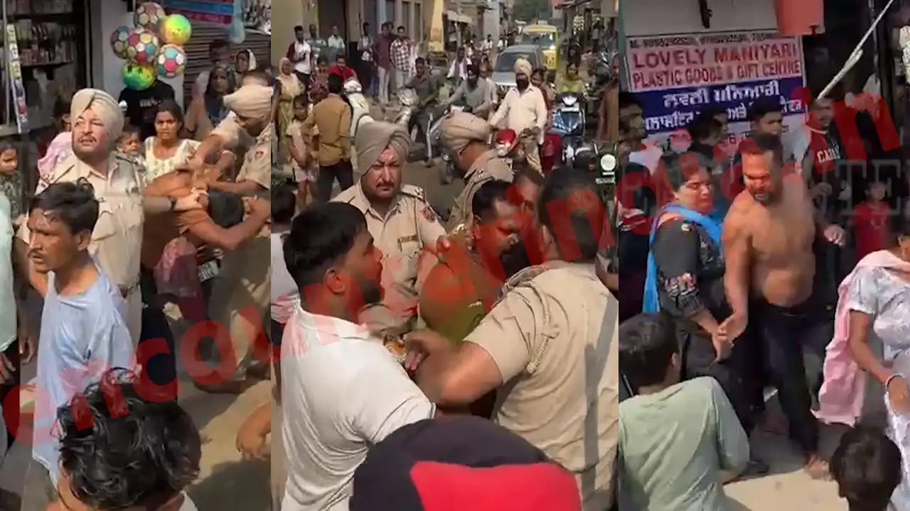 Punjab News: आरोपी को पकड़ने गई पुलिस के साथ हुई धक्का-मुक्की, मामला दर्ज, देखें वीडियो