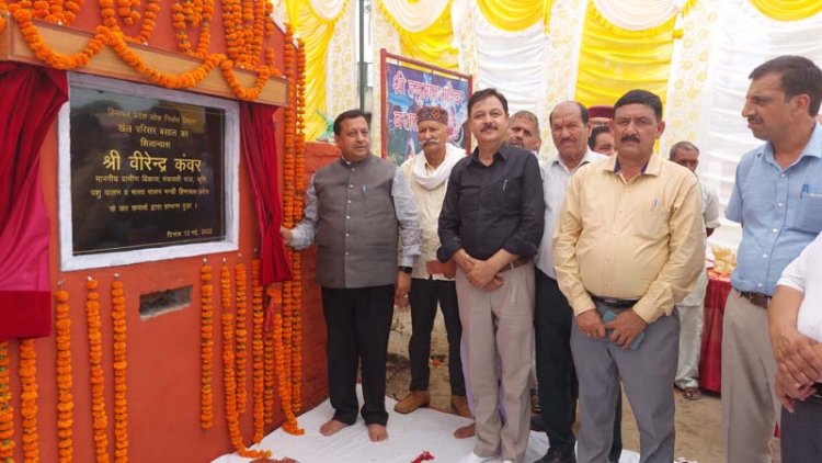 गत सवा 4 वर्षों में बसाल में किए गए 100 करोड़ रूपये से अधिक के विकासात्मक कार्य: वीरेंद्र कंवर 