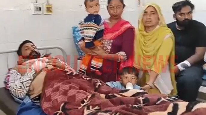 Punjab News: बाइक सवार नकाबपोश व्यक्तियों ने युवक पर चलाई गोलियां, घायल, देखें वीडियो