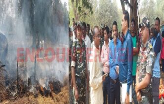 आग लगने से जिंदा जले 4 बच्चे, मची चीख-पुकार