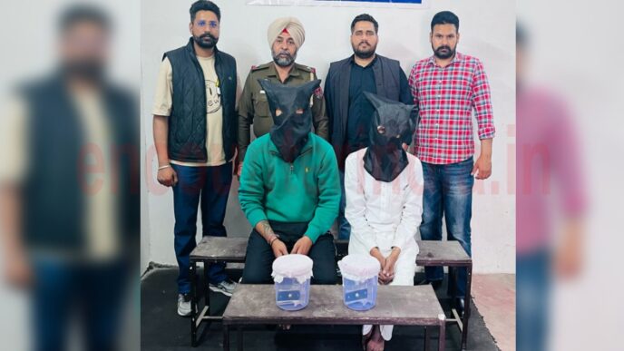 Punjab News: अवैध हथियारों सहित 2 काबू, देखें वीडियो