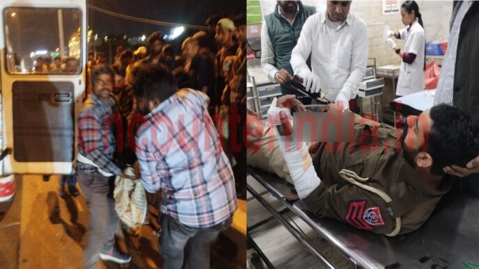 Punjab News: तेज रफ्तार Scorpio का कहर, पुलिस कर्मी सहित मां-बेटा घायल, देखें वीडियो