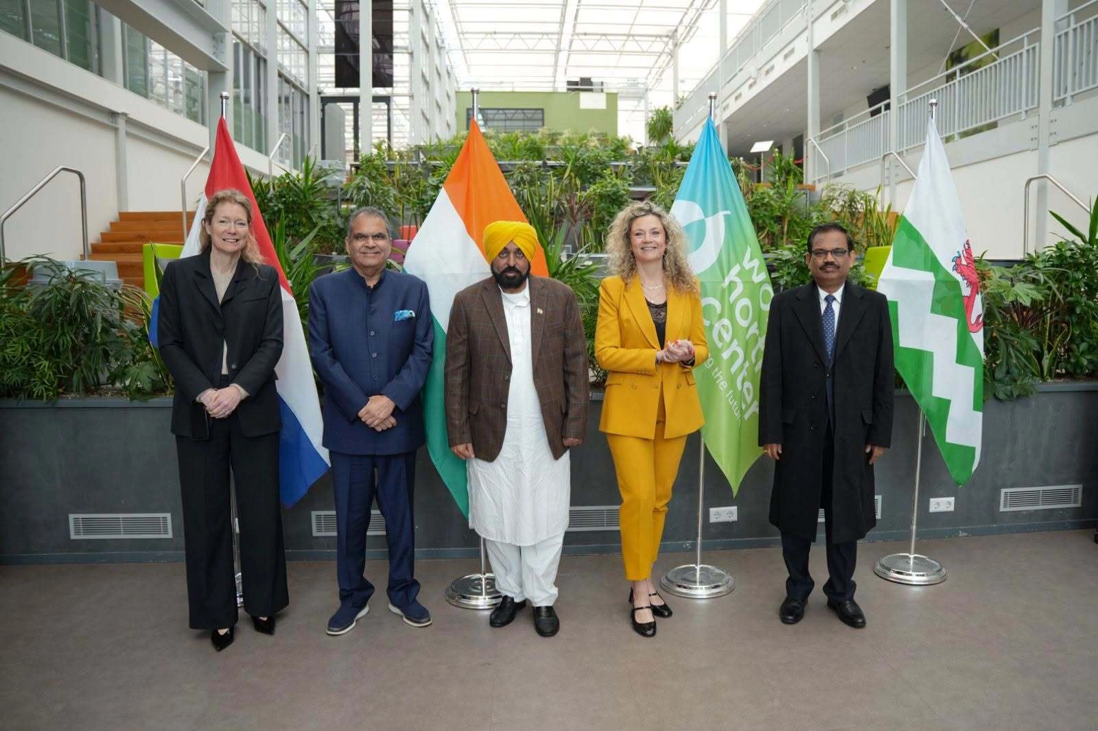 Punjab CM Bhagwant Mann visited the World Horti Center in the Netherlands.webp