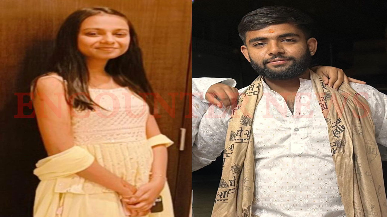 डिंकी और ऋषभ शर्मा।