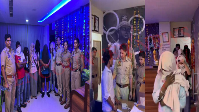 Jalandhar News: A-One Spa and Salon में पुलिस की रेड, 2 लड़कियों सहित 4 काबू, देखें वीडियो