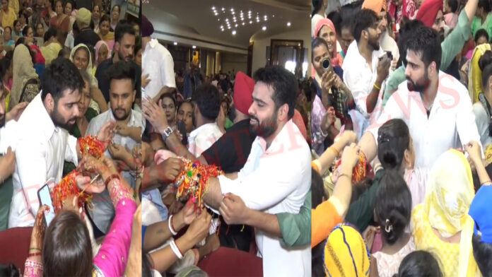 Punjab News: BJP नेता अक्षय ने हजार बहनों से बंधवाई राखी, महिलाओं में भारी उत्साह, देखें वीडियो