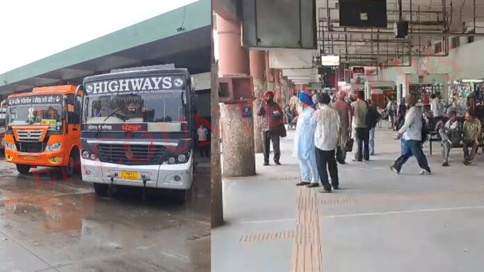 Punjab Bandh का दिखा मिला जुला असर, बस स्टैंड पर दिखें यात्री, देखें वीडियो