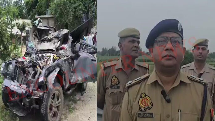 भीषण हादसाः तेज रफ्तार Thar पलटने से 4 दोस्तों की मौत, गाड़ी के उड़े परखच्चे, देखें वीडियो