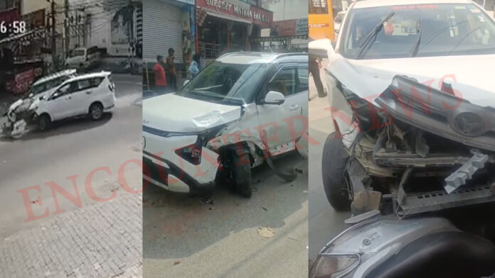 Jalandhar News: इंप्रूवमेंट ट्रस्ट के चेयरमैन की गाड़ी के नीचे आने से बचा स्वीट्स शाप मालिक, देखें वीडियो
