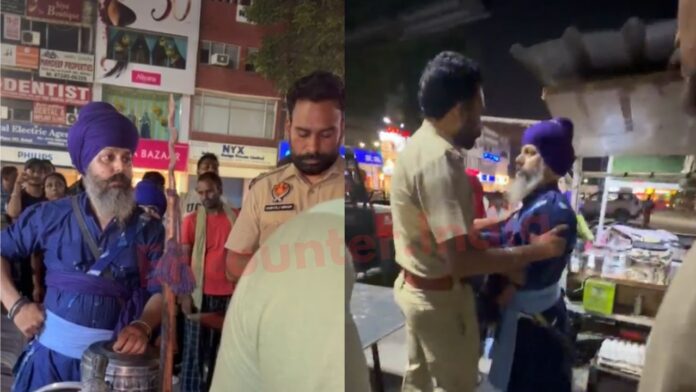 Punjab News: निहंग सिंह की पुलिस और निगम को धमकी- सामान को हाथ लगाया तो हाथ काट दूंगा, देखें वीडियो