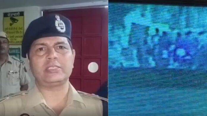 इलाके में गोली चलने CCTV आई सामने, केस दर्ज, देखें वीडियो