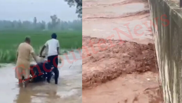 Punjab News: उफान पर उज्ज और जलालिया दरिया, सड़कों पर बह रहा पानी, लोगों की बढ़ी मुश्किलें, देखें वीडियो