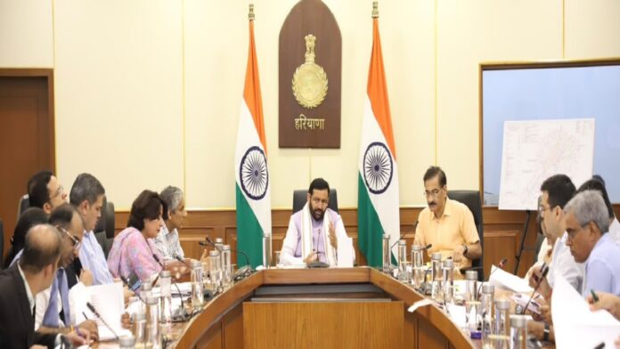 CM Saini की अध्यक्षता में हुई मीटिंग, डेवलेपमेंट प्लान पर किए गया विचार