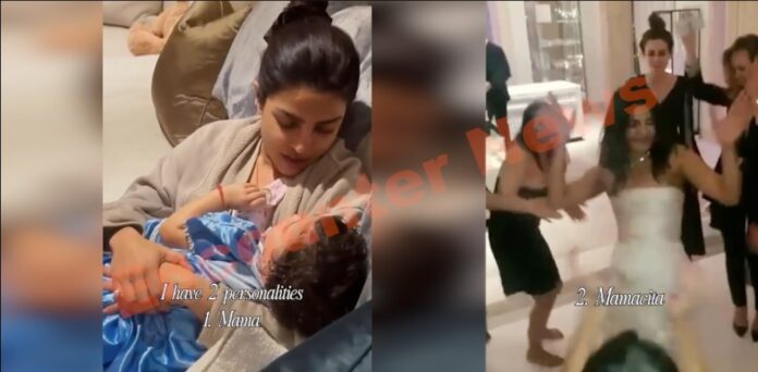 देसी गर्ल ने बेटी मालती को सिखाया दुर्गा सप्तशती मंत्र, Video Viral