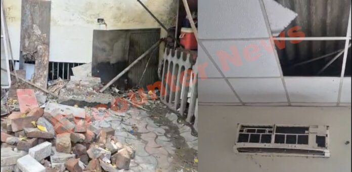 RTO Office के बाहर से जेनरेटर लेकर चोर फरार, देखें वीडियो