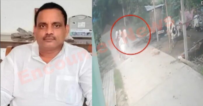 दिन दहाड़े ठेकेदार का गोलियां मारकर कत्ल, देखें वीडियो