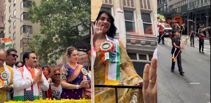 Newyork की सड़कों पर तिरंगा लहराती दिखी Taarak Mehta की टीम, लोग बोले - 'गोकुलधाम मंडली एक साथ'