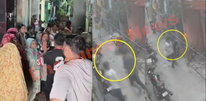 सरेआम राह चलते लोगों पर चाकुओं से हमला, 6 घायल, देखें वीडियो