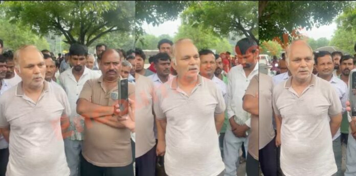 सब्जी मंडी को बंद करने के आदेश पर नगर निगम और विक्रेता हुए आमने-सामने, देखें वीडियो