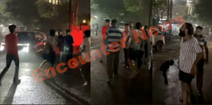 राजिंदरा अस्पताल के बाहर युवकों का हुड़दंग, एक-दूसरे पर चलाए लात-घूंसे, देखें वीडियो