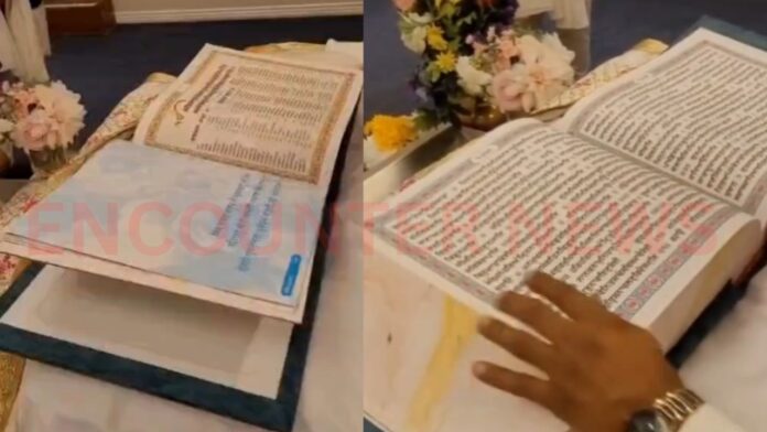Punjab News : Surrey में श्री गुरु ग्रंथ साहिब जी के पवित्र स्वरूप पूरी तरह सुरक्षित हैंः जसकरण सिंह, देखें वीडियो