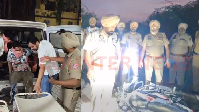 Punjab News: पुलिस और बदमाशों में चली गोलियां, 2 घायल, देखें वीडियो