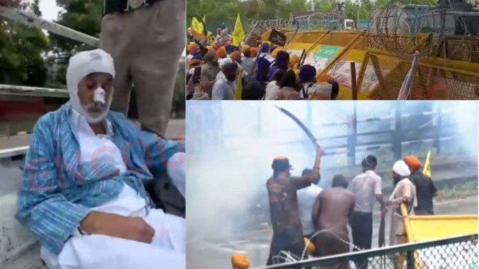कौमी इंसाफ मोर्चा प्रदर्शनकारियों ने किया पथराव, पुलिस ने चलाया वाटर कैनन, छोड़े आंसू गैस के गोले, देखें वीडियो