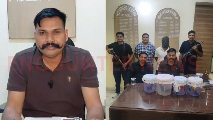 अवैध हथि/यारों की सप्लाई करने वाला आरोपी 4 देशी क/ट्टों सहित काबू