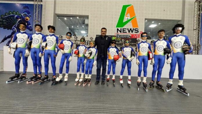 Asian Open Short Track Speed Skating Trophy-2026 में समर्थ अत्री ने किया शानदार प्रदर्शन