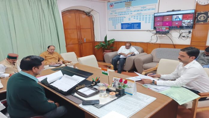 बागवानी मंत्री ने एचपी शिवा परियोजना की समीक्षा की
