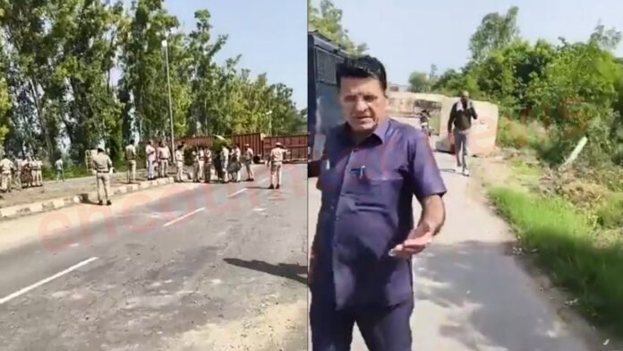 किसानों के दिल्ली कूच को लेकर अलर्ट, खनौरी बॉर्डर पर पुलिस की कंक्रीट बैरिकेडिंग, देखें वीडियो
