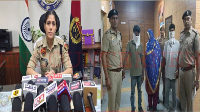 Haryana News: बुजुर्ग महिला की हत्या मामले में 3 आरोपी गिरफ्तार, देखें वीडियो