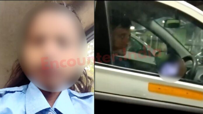 EV-चार्जिंग स्टेशन पर महिला कैब ड्राइवर के साथ शर्मनाक हरकत, देखें वीडियो