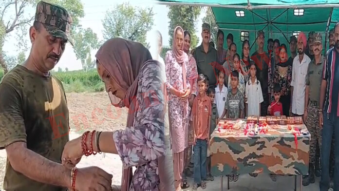 Punjab News: बॉर्डर पर तैनात जवानों को महिलाओं ने बांधी राखी, नहीं होने दिया बहनों का अहसास, देखें वीडियो