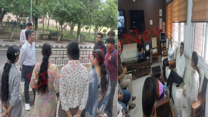गवर्नमेंट कॉलेज में शिक्षा मंत्री ने किया औचक निरीक्षण, दिए निर्देश, देखें वीडियो