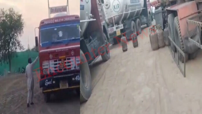 Jalandhar News: खाली प्लाट में चल रहा ट्रकों से LPG Gas चोरी का खेल, देखें वीडियो