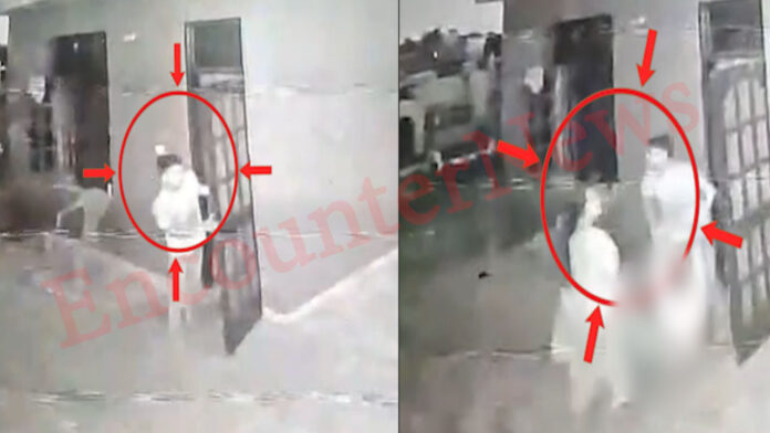 बुजुर्ग महिला की हत्या करने की वीडियो आई सामने, देखें CCTV