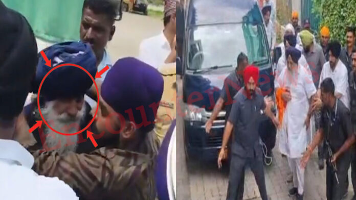 अकाली नेता सुखबीर बादल पर हमले का दोषी काबू, देखें वीडियो