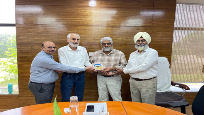 पंजाब राज्य किसान एवं खेत मजदूर आयोग ने अमेरिकी कृषि विभाग के प्रतिनिधि के साथ की बैठक