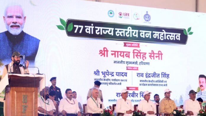 अरावली की हरियाली बचाना हम सबकी सामूहिक जिम्मेदारी: मुख्यमंत्री