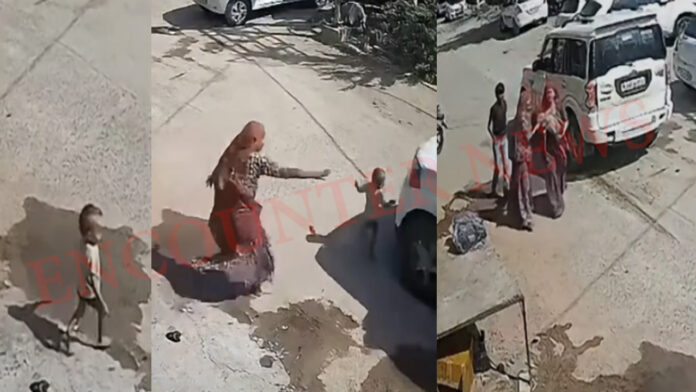 मां के सामने मासूम को स्कॉर्पियो ने कुचला, CCTV में कैद हुआ हादसा