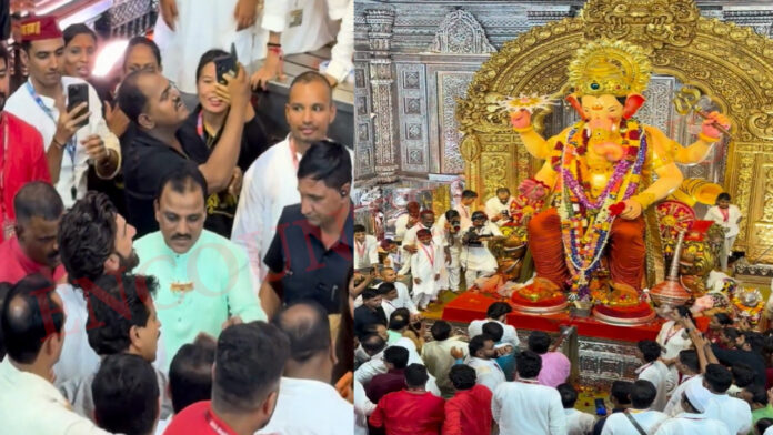 देर रात बप्पा के दर्शन करने Lalbaugcha Raja पहुंचे Ranveer Singh, किया अहम ऐलान, देखें वीडियो