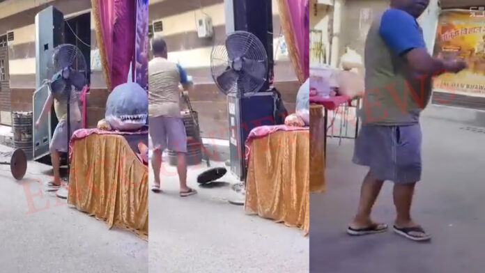 Punjab News: गणपति पंडाल में व्यक्ति ने किया हंगामा, फेंके पंखे और स्पीकर फेंके, देखें वीडियो