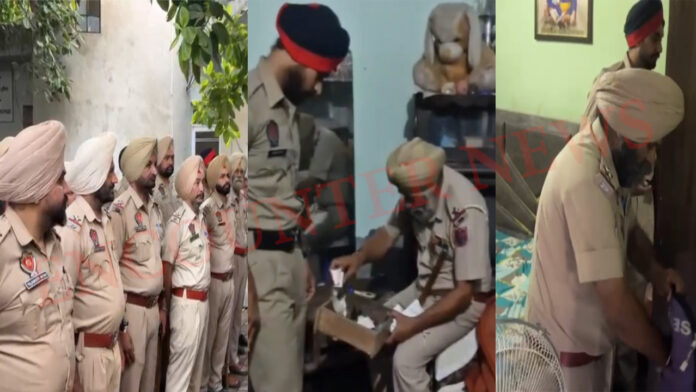 Punjab News: इस इलाके में भारी पुलिस फोर्स का एक्शन, देखें वीडियो