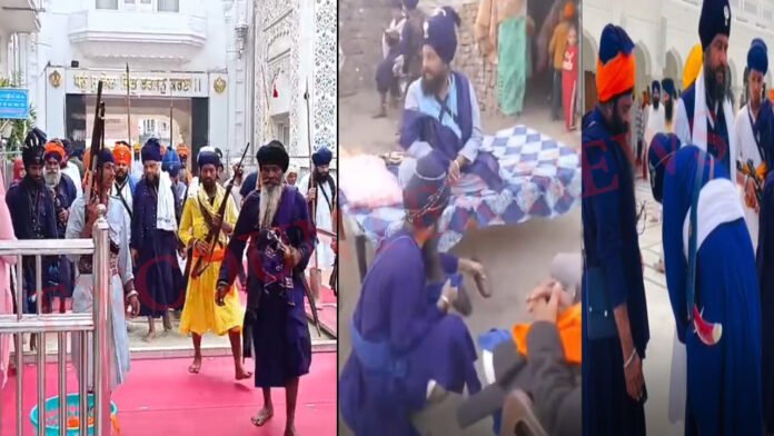Punjab News: मेजर सिंह के खिलाफ निहंग सिंहों ने खोला मोर्चा, श्री अकाल तख्त साहिब में दी शिकायत, देखें वीडियो