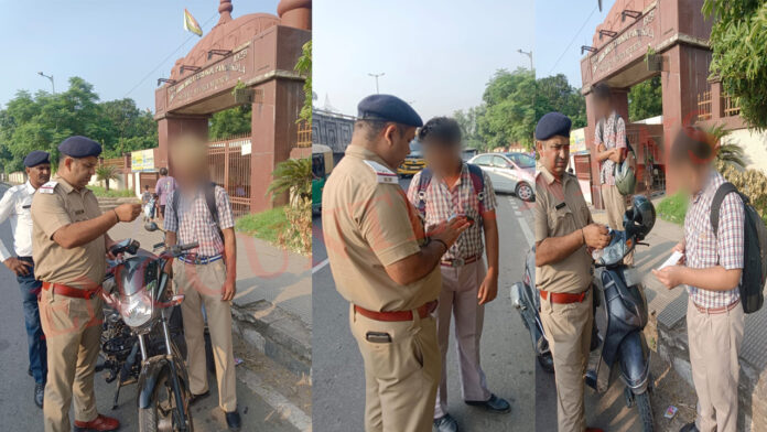 26 नाबालिगों के वाहन जब्त, 52 के काटे चालान, अभिभावकों पर लगा जुर्माना, देखें वीडियो