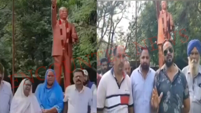 Punjab News: फिर हुई बाबा साहेब की प्रतिमा से छेड़छाड़, लोगों में रोष, देखें वीडियो