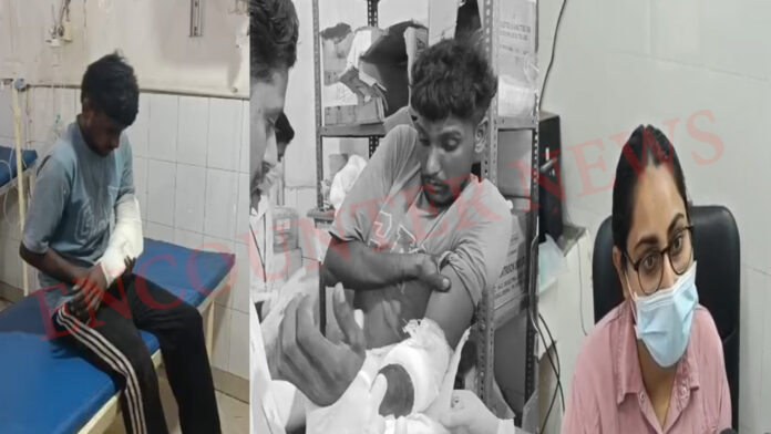 Punjab News: दिन दहाड़े गोली चलने व्यक्ति घायल, देखें वीडियो