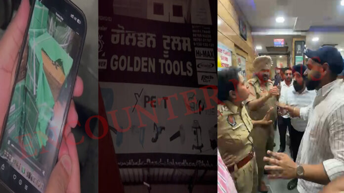 Jalandhar News: Golden Tools पर Company की दबिश, नकली सामान बेचने का लगाया आरोप, देखें वीडियो