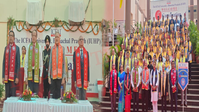 Himachal News : ICFAI University में संपन्न हुआ चौथा दीक्षांत समारोह, देखें वीडियो